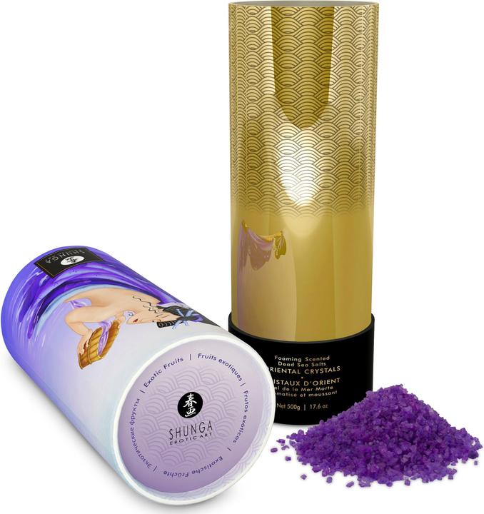 Actual product image Shunga Oriental Crystals Bath Salts Exotic Fruits 500 gram (Bath pearls)