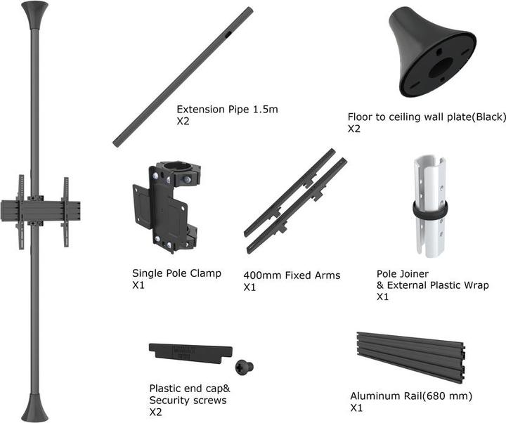 Image du produit Multibrackets Mbfc1u