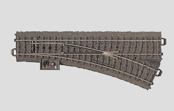 Produktbild Märklin H0 C-Gleis (mit Bettung) 24612 (Spur H0)