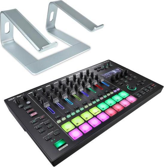 Produktbild Roland MC-707 Groovebox mit Ständer Silber