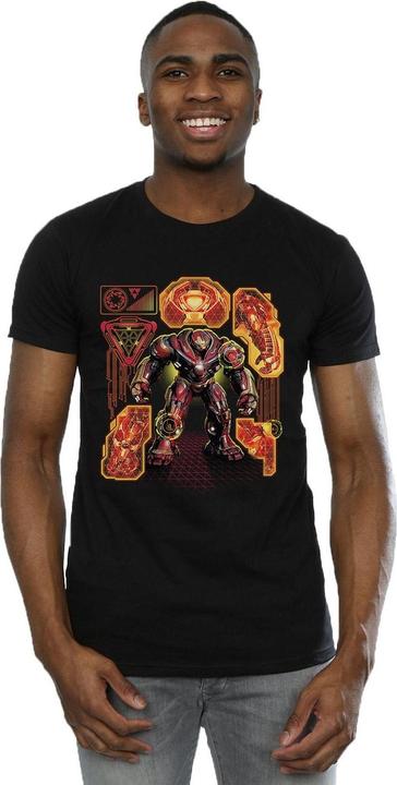 Immagine prodotto Maglietta con la scritta Hulkbuster di Avengers Infinity War (S)