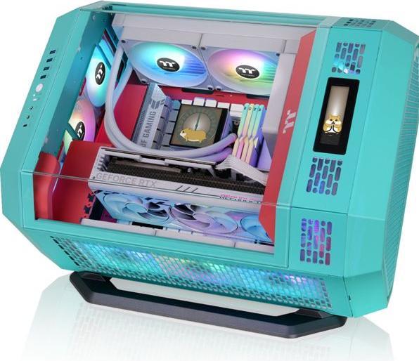 Produktbild Thermaltake TT The Tower 600 Mint Strawberry (Mini-ITX)
