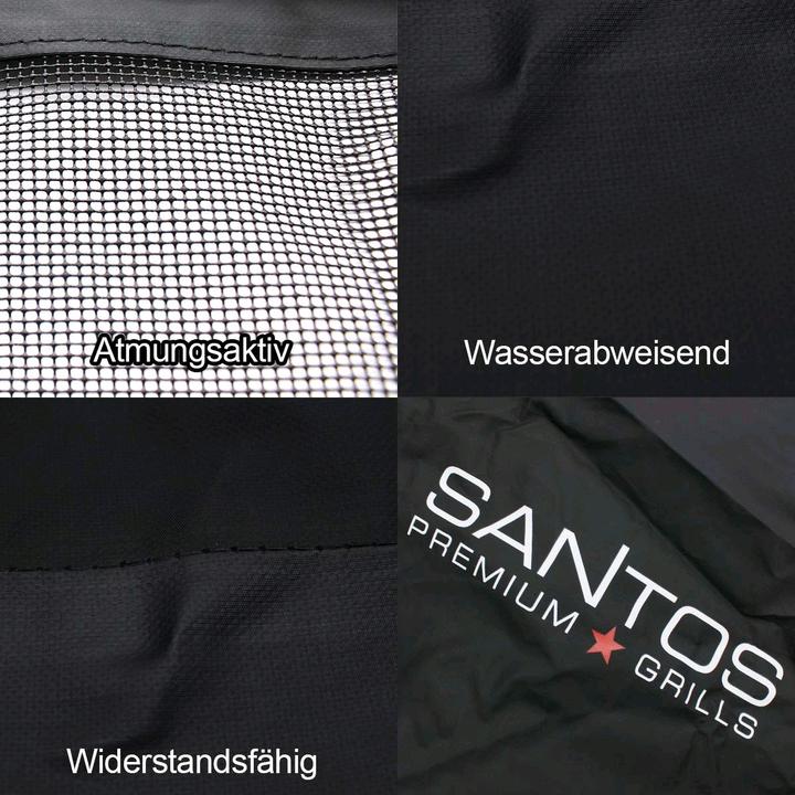 Produktbild Santos Grill AbdeckhaubePUbeschichtet, 140 x 65 x 128 cm