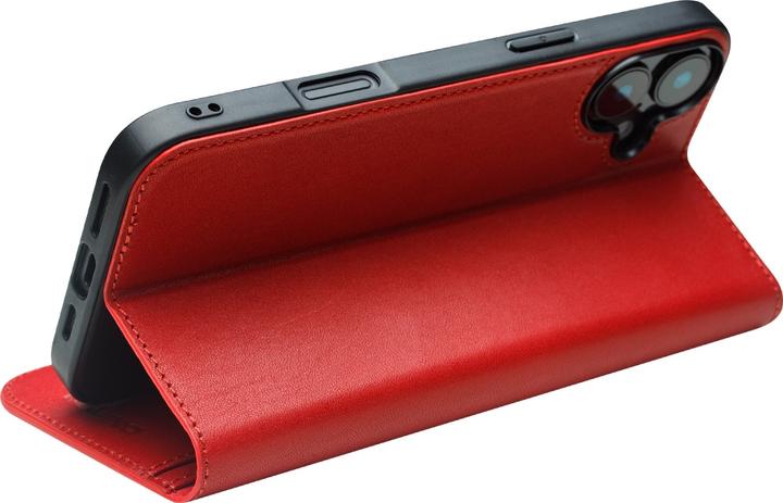 Produktbild QiAlino Hülle Flip Matt Wallet (Apple iPhone 16 Plus)