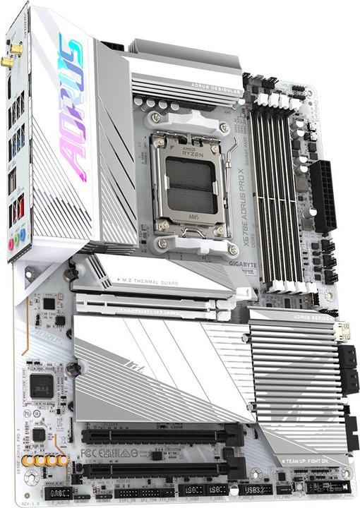 Actual product image Gigabyte MB GBT AMD AM5 X670E AORUS PRO X (AM5, AMD X670E, ATX)