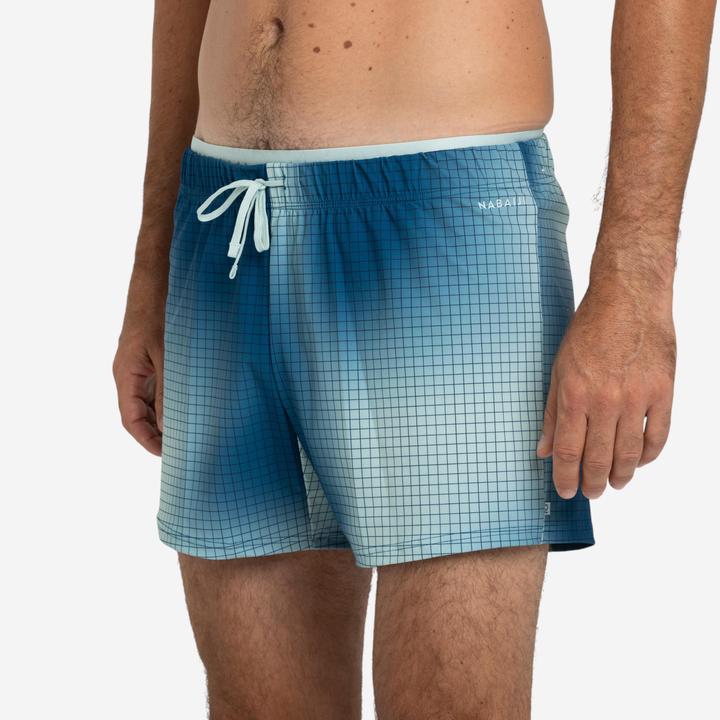 Produktbild Nabaiji Schwimmshorts Herren kurz - 100 Camo blau (XL)