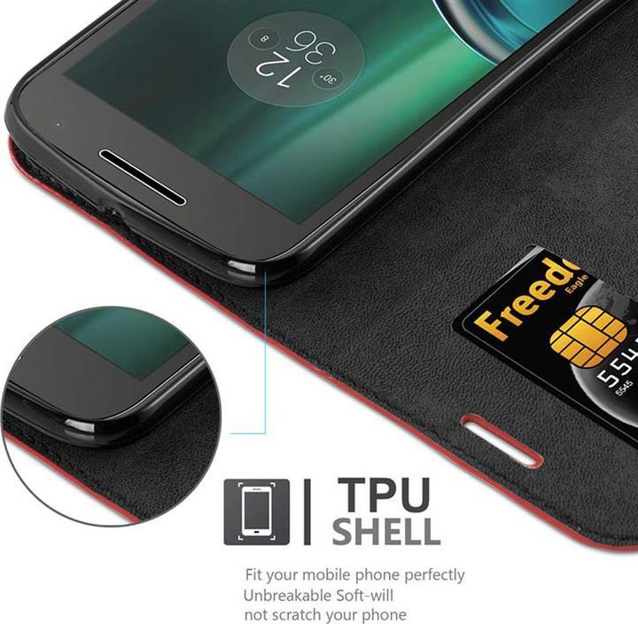 Immagine prodotto Cadorabo Copertina magnetica invisibile del libro (Motorola Moto G4 Plus, Motorola Moto G4)