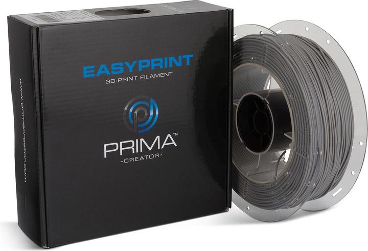 Image du produit Prima Creator EasyPrint FLEX 95A - 1.75mm - 500g - Grey (TPU, 1.75 mm, 500 g, Gris)