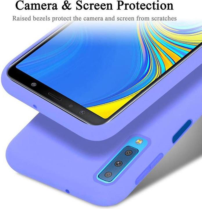 Immagine prodotto Cadorabo Copertura della cassa del silicone liquido TPU (Samsung Galaxy A7 (2018))