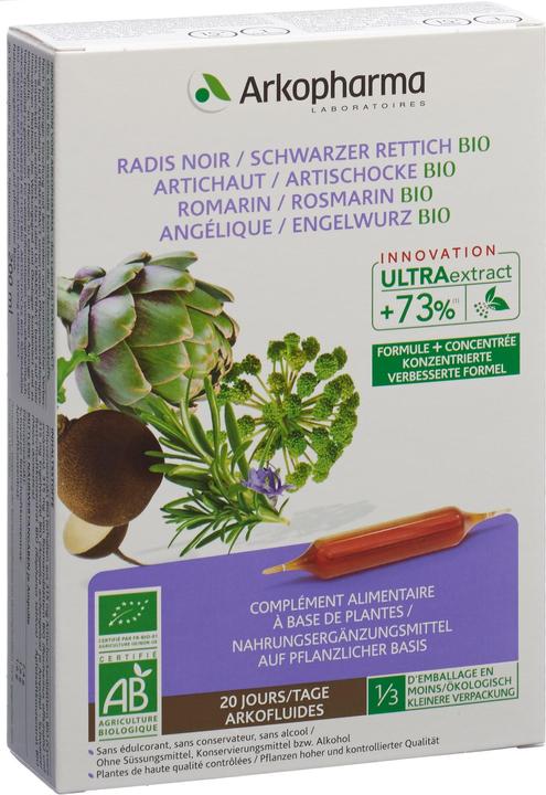 Arkopharma Artischocke (20 Stück, Ampulle, 365 g)