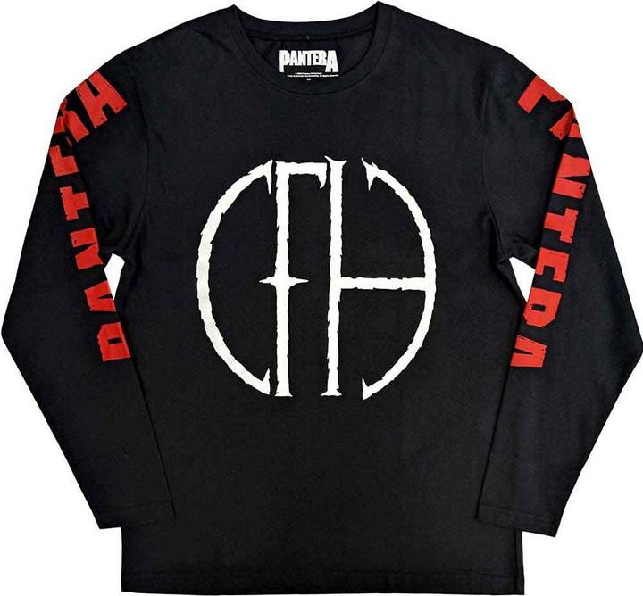 Pantera Frayed Logo (Longsleeve) (S)