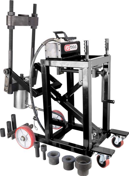 Produktbild KS Tools Achsschenkelbolzen-Presse, 75t, mit Hülsen-Satz, 29-tlg