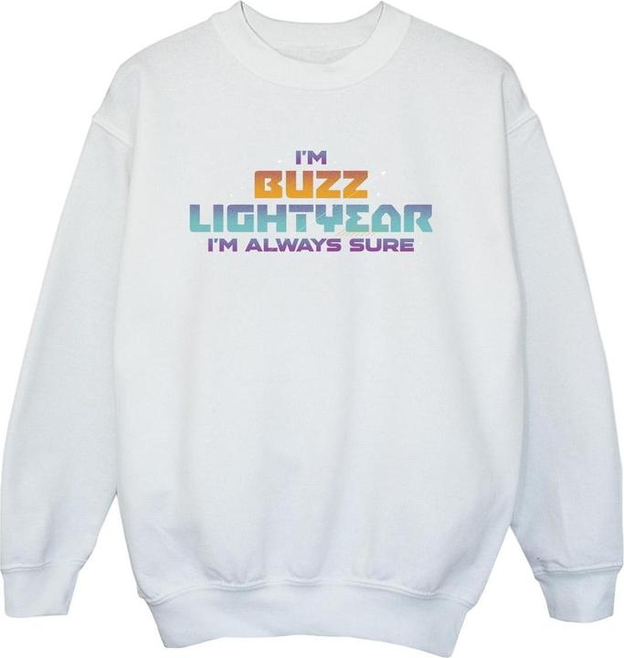 Disney Lightyear Always Sure Text Sweatshirt Jungen (140, 146)