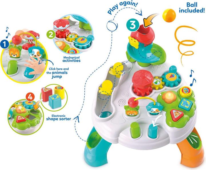 Actual product image Clementoni Baby - Interactive Activity Table