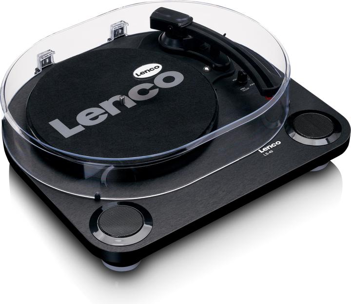 Actual product image Lenco GRAMOFON LS-40BK black (Semi-automatic)