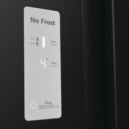 Actual product image Hisense RS711N4AFE - Amerikaanse Koelkast - Zwart (550 l)