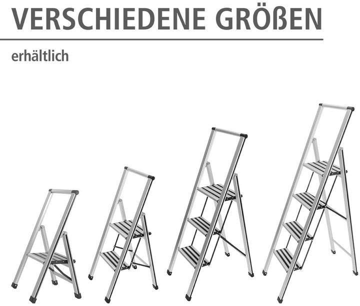 Produktbild Wenko Haushaltsleiter (Trittleiter, 44 cm)