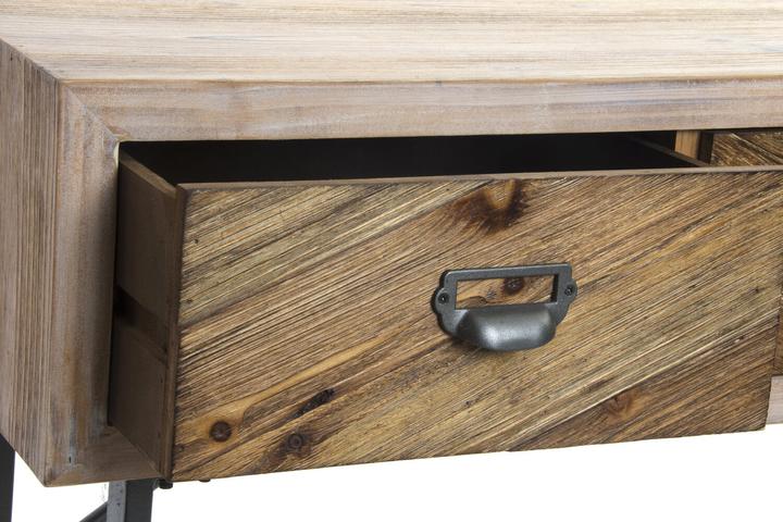 Immagine prodotto DKD Home Decor Console Metal Wood (110 x 32 x 85 cm)