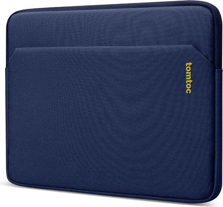 Actual product image tomtoc - Tablet Sleeve (B18A1B2) - for iPad with Shock-Absorbing Padding, 11″ - Navy Blue (iPad)