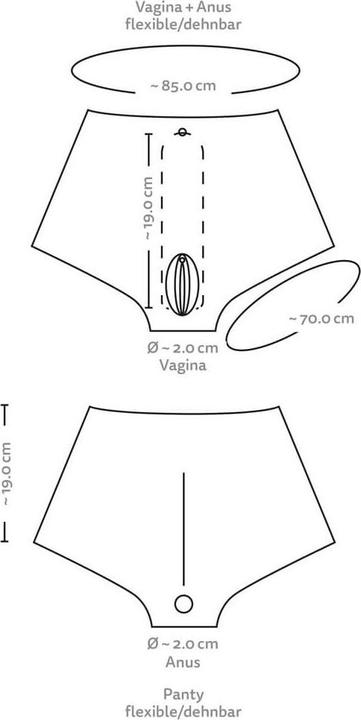 Produktbild You2Toys Vagina Pants
