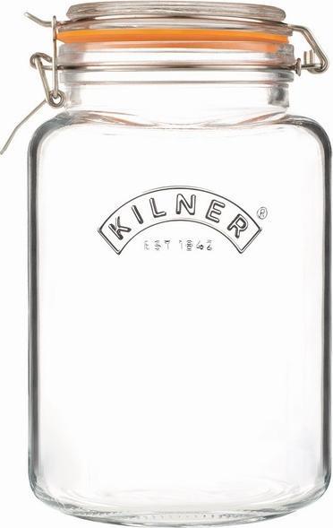 Kilner KIL Bügelverschlussglas 3l qu. (1 Stk., 3 l)