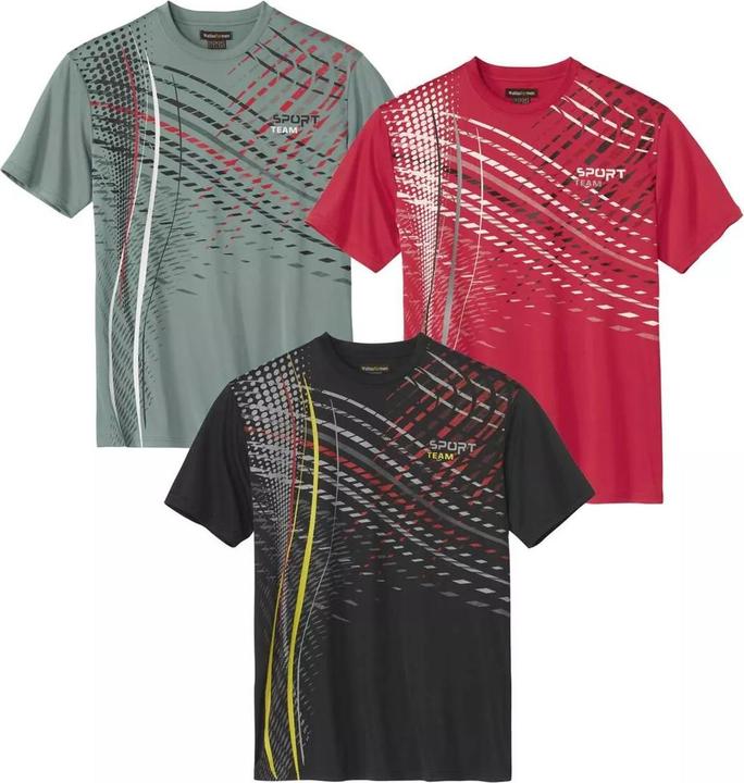 Atlas For Men Active TShirt (3erPack) (5XL)