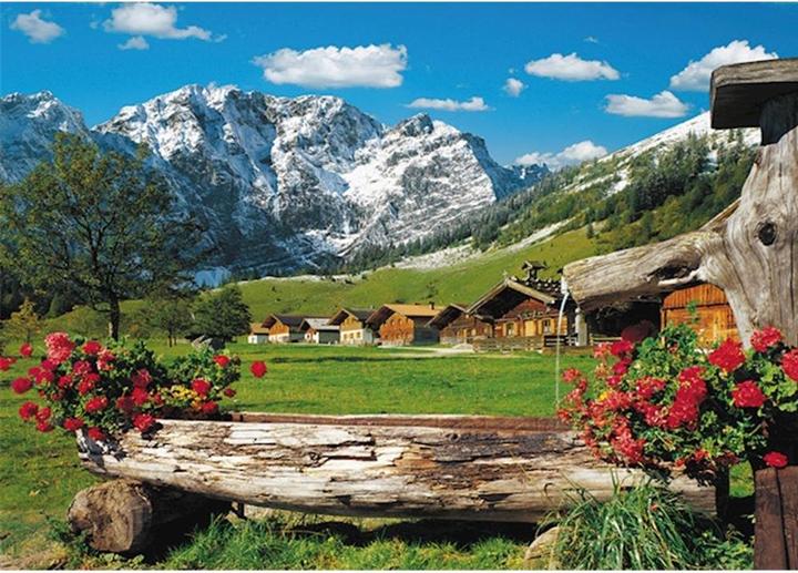 Actual product image Schmidt Spiele View into the mountain idyll (1000 pieces)