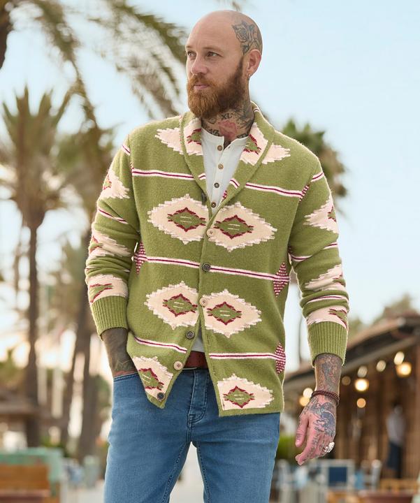 Immagine prodotto Joe Browns Aztec Shawl Cardigan (L)