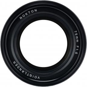 Image du produit Voigtländer Nokton 75 mm / 1.5 asph. (Nikon Z, Plein format)