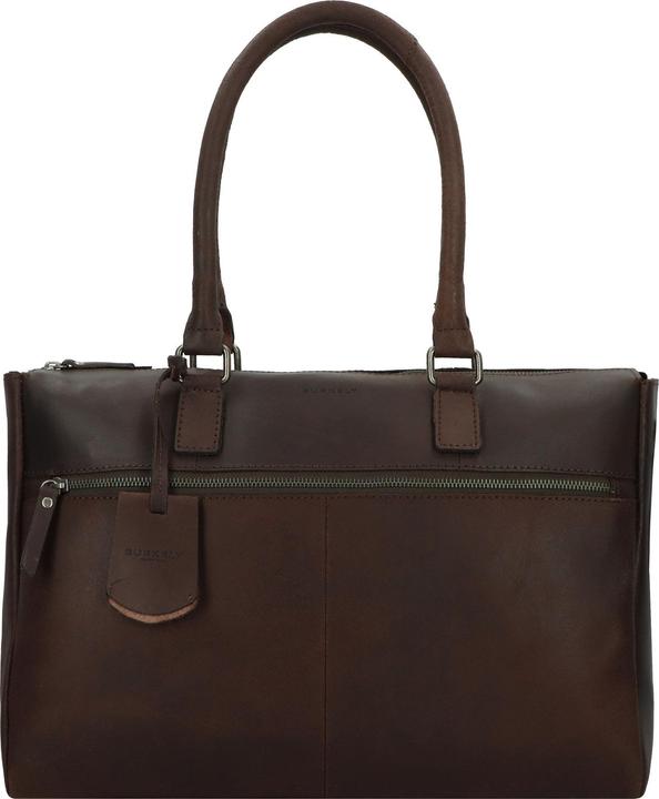 Immagine prodotto Burkely On The Move Laptopbag 15,6 Zipper Inclusief Powerbank - aktetas - Bruin (17 l)