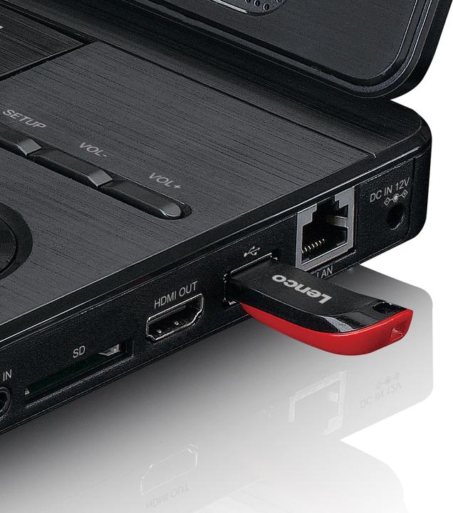 Produktbild Lenco BRP-1150BK Tragbarer Blu-ray - DVD-Player (Tragbarer Blu-ray Player, Tragbarer DVD-Player)