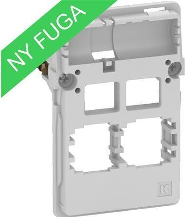 Image du produit LK FUGA Dataudtag pour 2x Actassi RJ45, 112 module, indsats