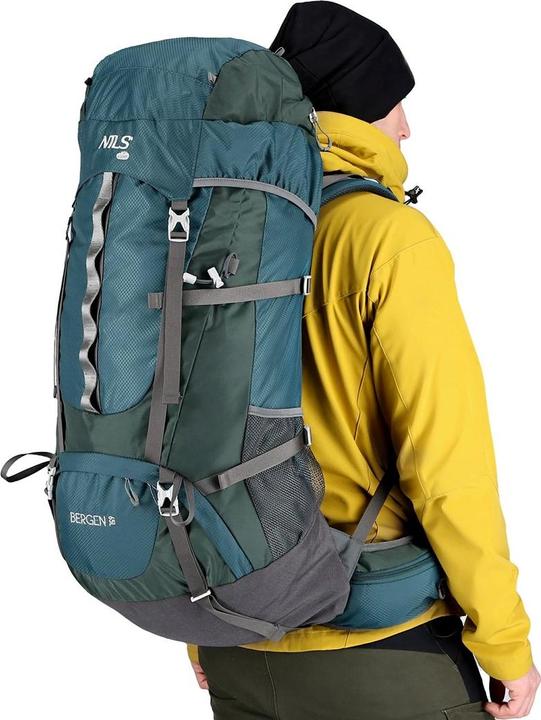Image du produit Nils Camp NC1949 Bergen 65l - sac à dos de randonnée vert (65 l)
