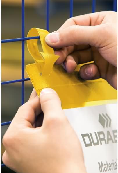 Immagine prodotto Durable Buste per cartellini con linguetta (A4, Buonumore)