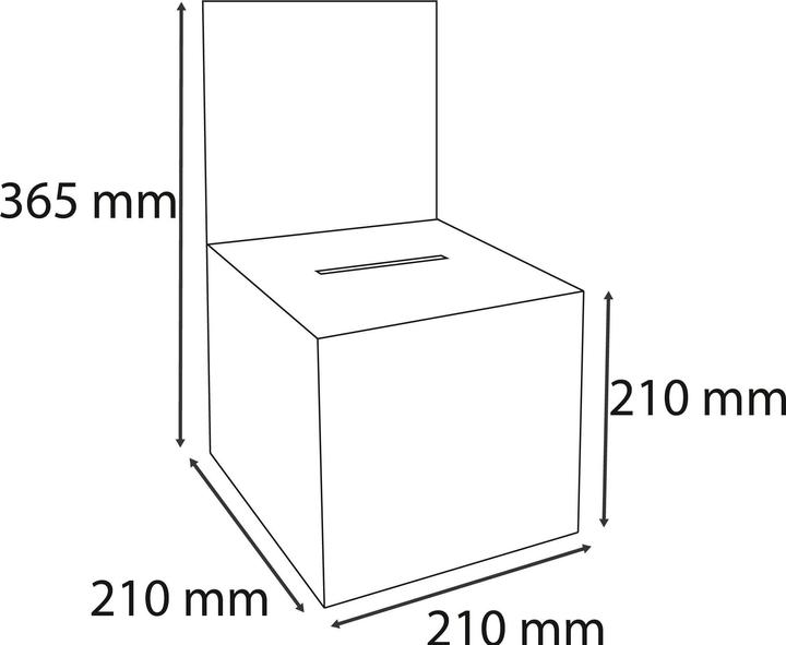 Actual product image Exacompta Table leaflet stand (210 x 210 mm)