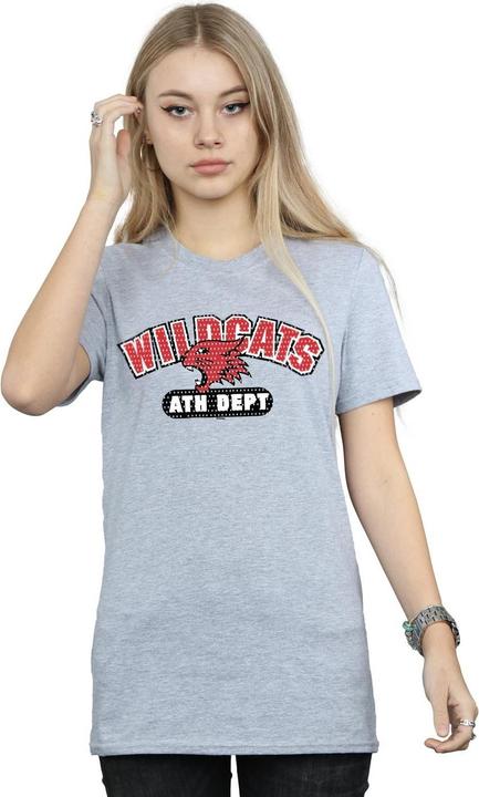 Immagine prodotto Disney High School Musical The Musical Wildcats Athletic Maglietta Ampia Donna (L)
