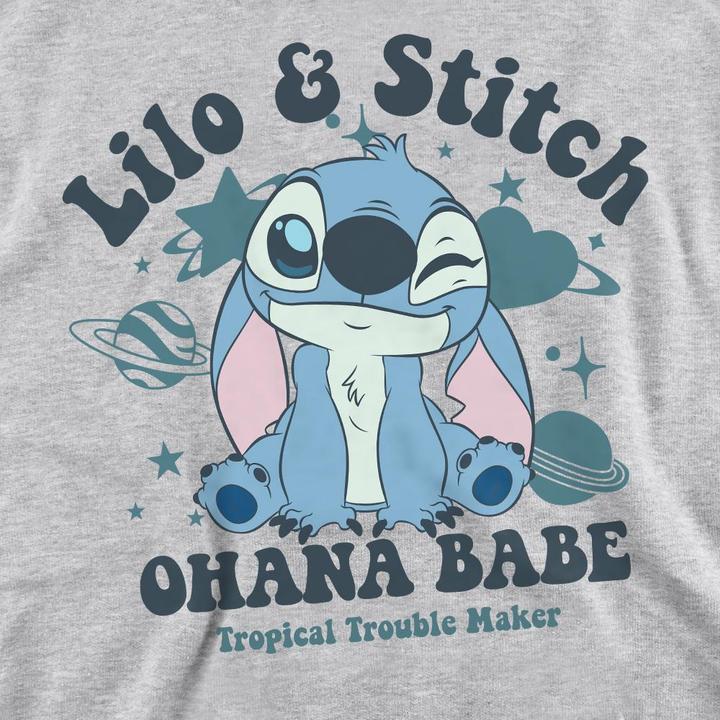 Immagine prodotto Lilo & Stitch Ohana Babe Felpa Girocollo Adulto Unisex (XXL)