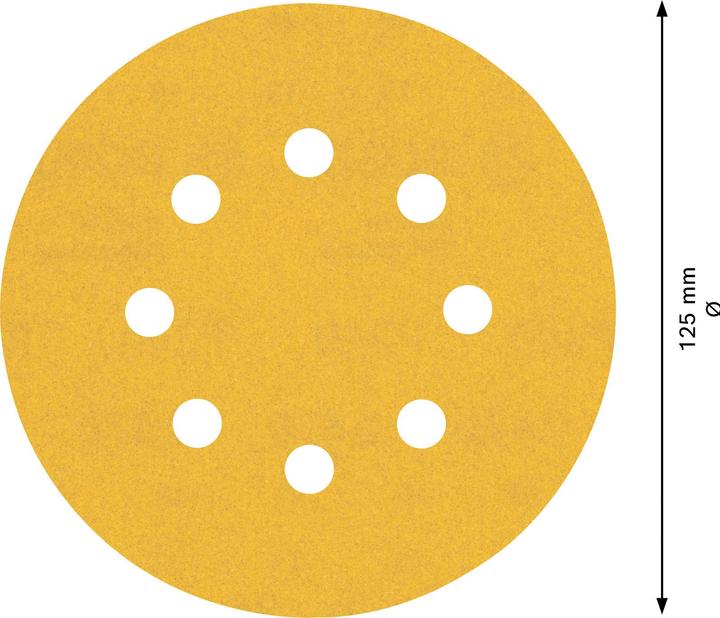 Actual product image Bosch Professional Zubehör Expert C470 Sandpaper (240)