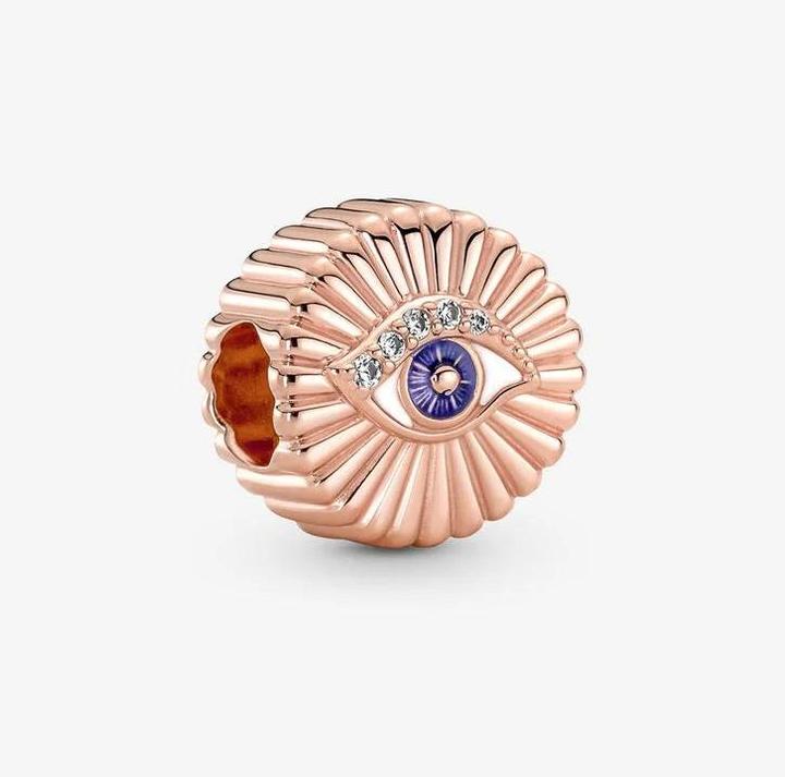 Immagine prodotto Pandora Charms/Beads Rosa Occhio Onniveggente (Smalto, Lega metallica)