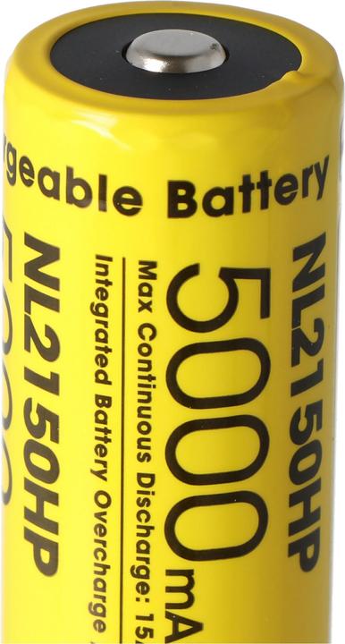 Actual product image Nitecore Li-Ion Akku Typ 21700 - 5000mAh - NL2150HP