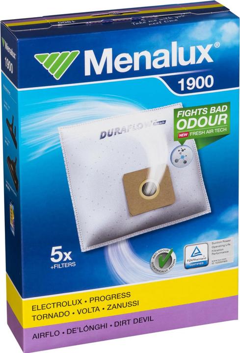 Actual product image Menalux 9001961276 1900 Vacuum Cleaner Bag (5 x)