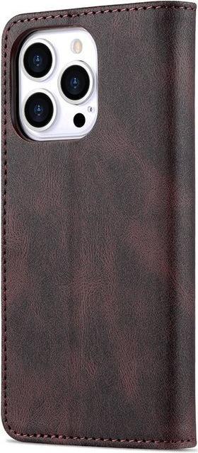 Actual product image MU Classic Retro Leather Bookcover Case (Apple iPhone 13 Pro Max)