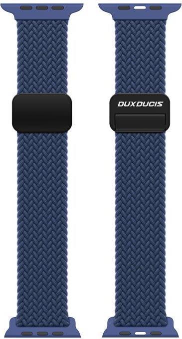 Actual product image Dux Ducis Mixture Pro Strap Apple Watch 42mm/44mm/45mm/49mm - Blue (45 mm, 44 mm, 42 mm, 49 mm, Nylon)
