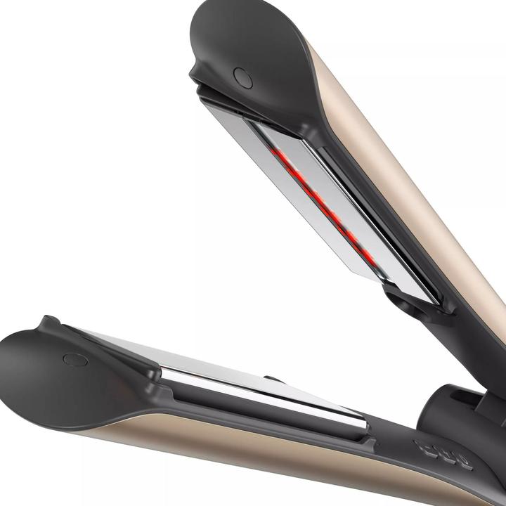 Actual product image Silk'n Stijltang - SilkyStraight - Stijltang met Infrarood- en Ionische Technologie - Kerstcadeau idee- Bei (Straightening iron)