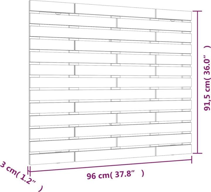 Immagine prodotto VidaXL Oksiutka (106 x 3 x 63 cm)