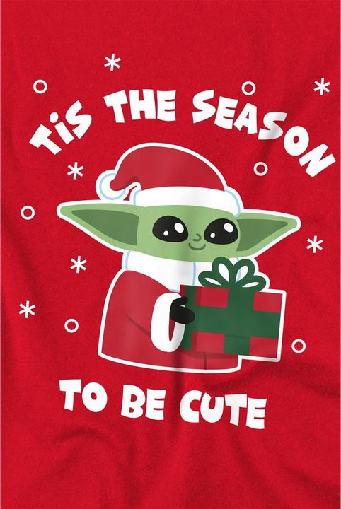 Immagine prodotto Star Wars Tis The Christmas Season Maglietta Grogu Uomo (M)