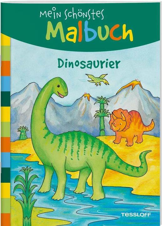 Tessloff Il mio libro da colorare più bello. Dinosauri