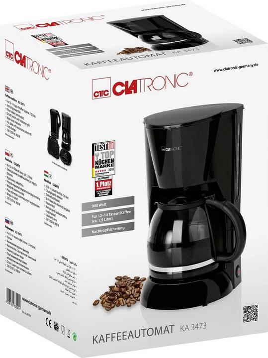 Image du produit Clatronic Machine à café KA 3473