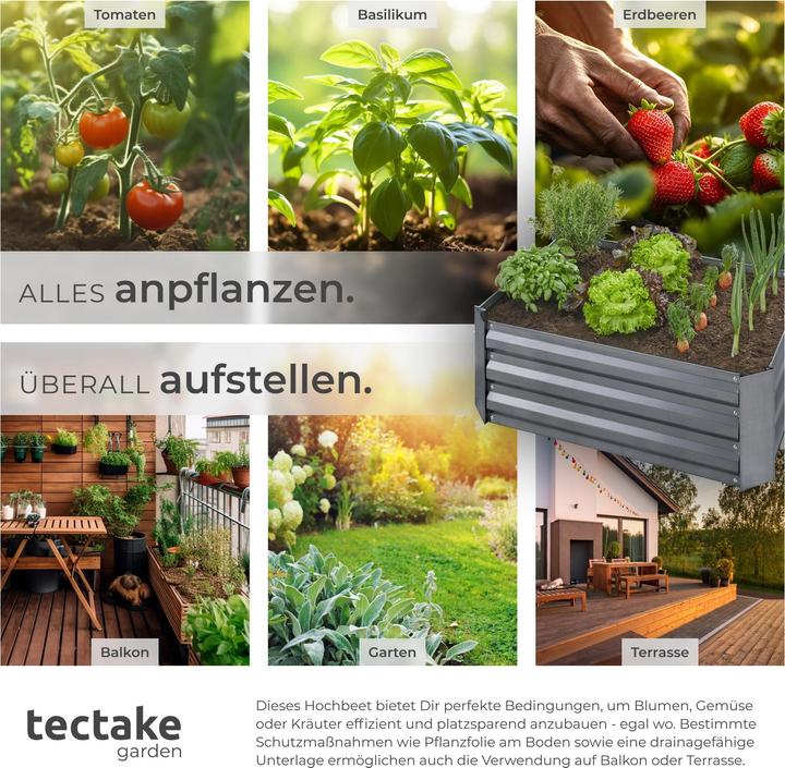 Produktbild tectake Hochbeet Valeriana