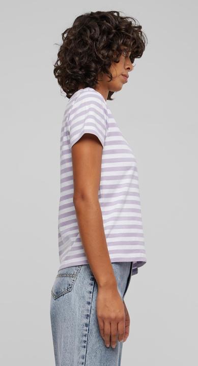 Actual product image Urban Classics Ladies Regular Striped Tee - 142653 (4XL)